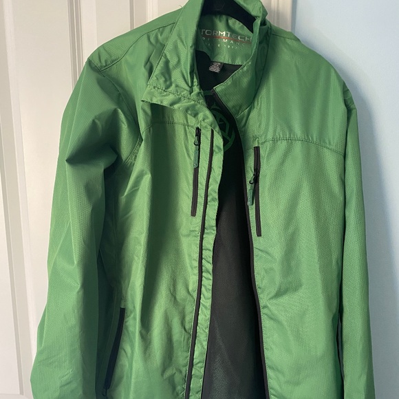 Stormtech green men’s rain jacket size M - Picture 1 of 2